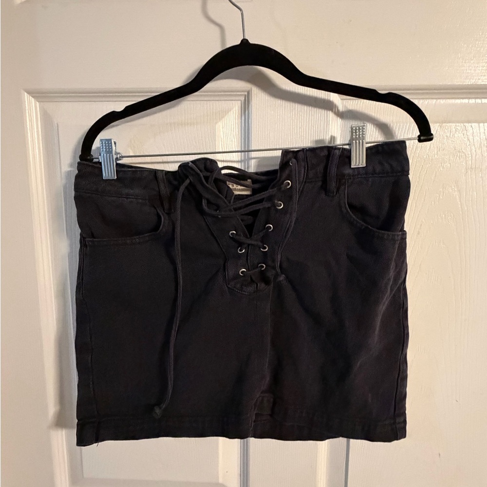 PacSun Black Mini Skirt